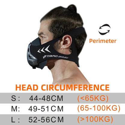 FDBRO Sports Mask Elevation Running Fitness Pack Style Black High Altitude Training Fit Sports Mask 2.0 Mask Cloth Free Shipping